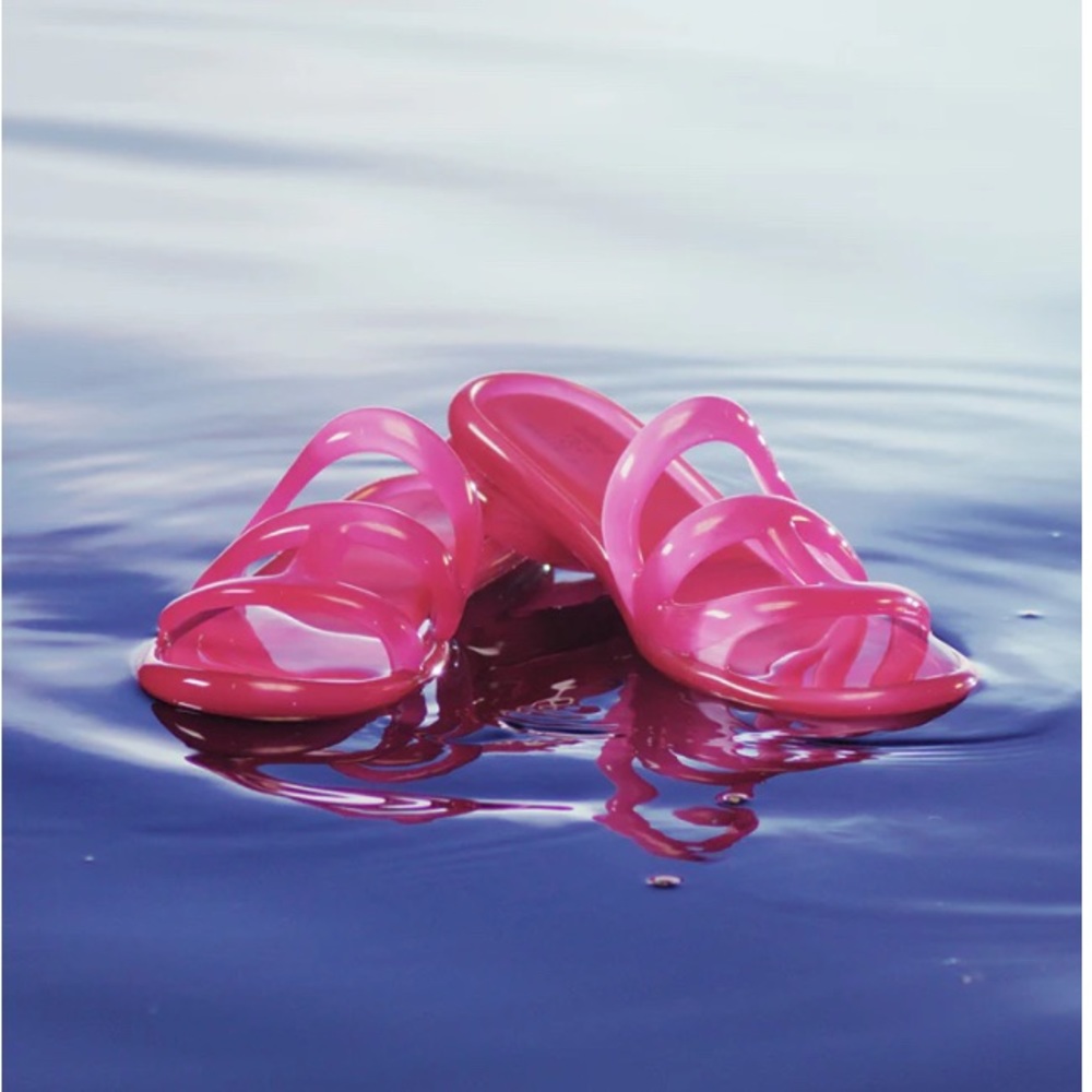 MELISSA X TELFAR JELLY SLIDE PINK 10W/9M NEW